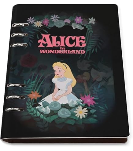 Amazon.co.jp: 不思議の国のアリス システム手帳 PU ノートメモ帳